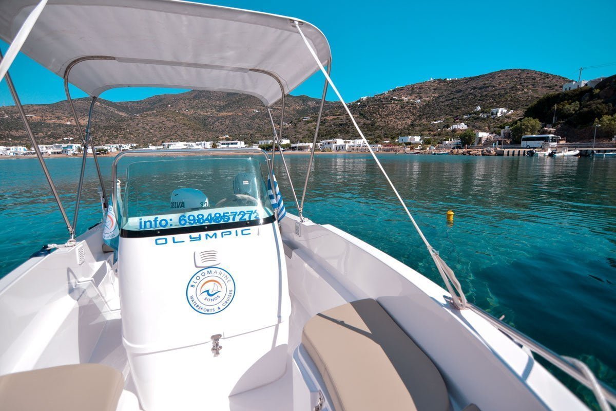 Rent a boat Sifnos - Sifnos sea tours - Sifnos Island Cruises